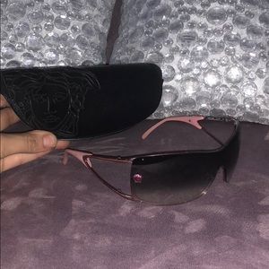 Pink Versace sunglasses 100% authentic